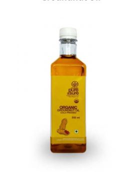 Organic Ground Nut Oil 1 LTR