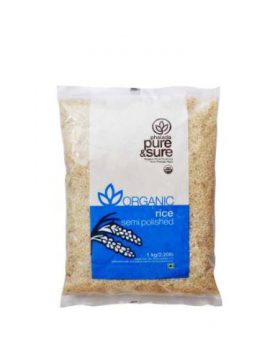 Organic Semi Polished Rice 1KG