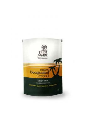 Organic Desiccated Coconut 250