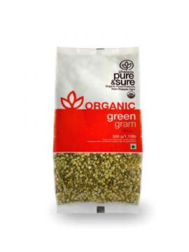 Organic Green Gram Whole 500GM