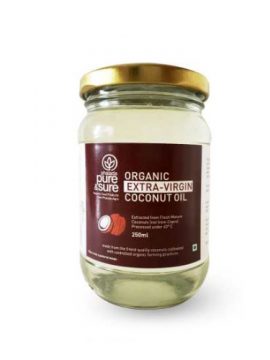 Organic E V Coconut Oil 250 ML